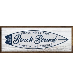 Beach Bound Surfboard Whitewash